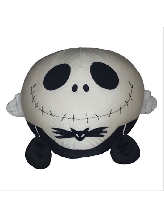 Disney Other - Disney Black & White Jack Skellington Plush Cushion beanbag